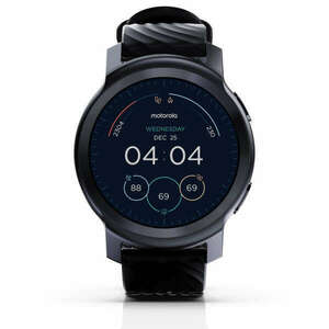 Motorola Moto Watch 100 3, 3 cm (1.3") LCD 42 mm Digitális 360 x 330 pixelek Fekete GPS (műhold) kép