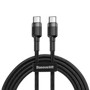 Baseus Cafule USB-C kábel 2m - fekete-szürke kép