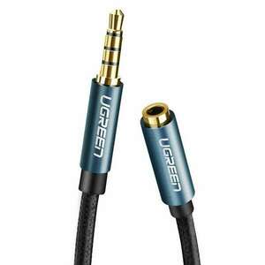 UGREEN AV118 3, 5 mm-es jack AUX audio hosszabbító kábel, 1 m (kék) kép