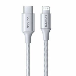 UGREEN 3A US304 Lightning USB-C 2.0 Kábel 1m (ezüst) kép