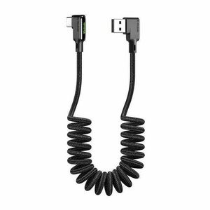 USB-USB-C kábel, Mcdodo CA-7310, szögletes, 1, 8 m (fekete) kép