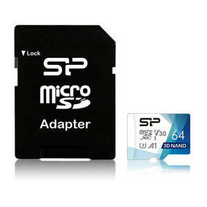 Silicon Power Superior Pro memóriakártya 64 GB MicroSDXC UHS-III Class 10 kép