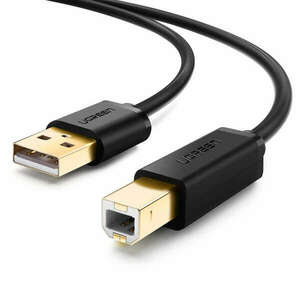 Ugreen 10351 USB kábel 3 M USB 2.0 USB A USB B Fekete kép