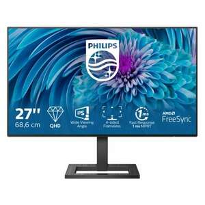 Philips 275E2FAE IPS Monitor, 27", 2560x1440, 16: 9, 350cd/m2, 1ms, DisplayPort/2xHDMI, hangszóró kép