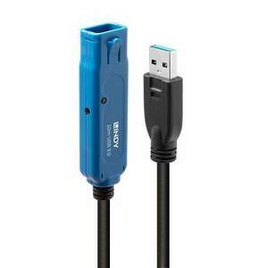 LINDY 10m USB 3.0 Active Extension kábel Pro Black kép