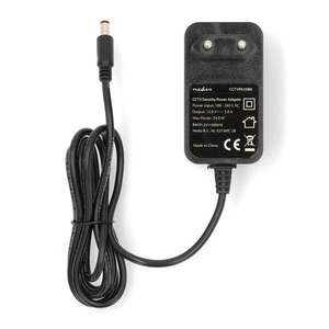 CCTV Power adapter | 2.0 A | 12 V DC | 5.5 x 2.1 mm Dugasz | Dugasz | 1.50 m | Fekete kép