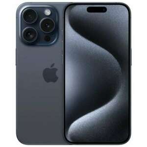 Apple iPhone 15 Pro 5G MTVA3SX/A 8GB 512GB Dual SIM Kék Okostelefon kép
