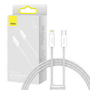 Baseus Dynamic USB-C Lightning kábel 20W, 1m (Fehér) kép