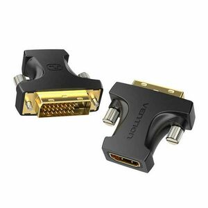 HDMI - DVI Adapter Vention AILB0, fekete (AILB0) kép