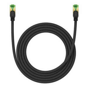 Fonott hálózati kábel Cat.8 Baseus Ethernet RJ45, 40Gbps, 2m, fekete (B0013320C111-03) kép