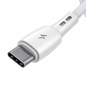USB és USB-C kábel Vipfan Racing X05, 3A, 3m (fehér) kép
