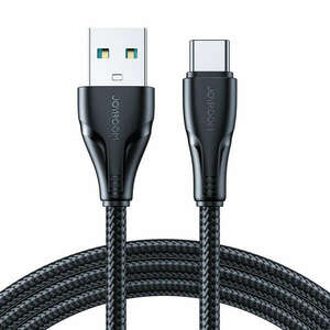 Joyroom USB - USB C 3A kábel Surpass Series gyorstöltéshez és adatátvitelhez 3 m fekete (S-UC027A11) kép