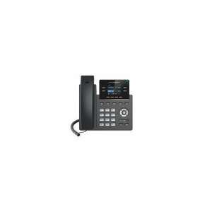 Grandstream GRP2602P, IP telefon 2 vonalas Carrier-Grade, HD LCD kijelző, POE kép