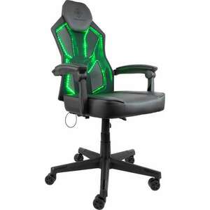 Deltaco gaming gamer szék gam-086, gaming chair with rgb lighting, pu leather, 39 different positions, black GAM-086 kép