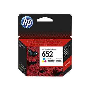 HP F6V24AE Tintapatron Deskjet Ink Advantage 1115 nyomtatókhoz, HP 652, színes, 200 oldal kép