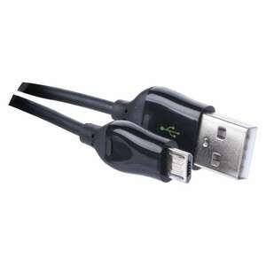 Töltő- és adatkábel USB-A 2.0 / micro USB-B 2.0, Quick Charge, 1 m, fekete kép