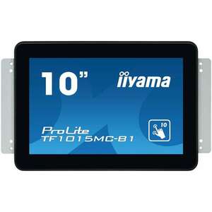 Iiyama touch monitor, 10", 1280x800, 16: 10, 450cd, 28ms, 1300: 1, vga/hdmi/dp, open frame, tf1015mc TF1015MC-B2 kép