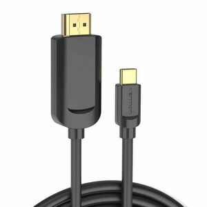 USB-C HDMI-re, Vention CGUBG, 1, 5m (fekete) kép