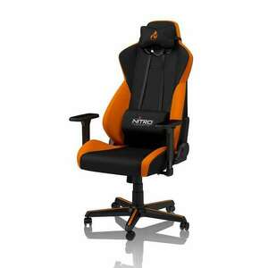 Nitro Concepts S300 Horizon Orange gaming szék fekete-narancs (NC-S300-BO) kép