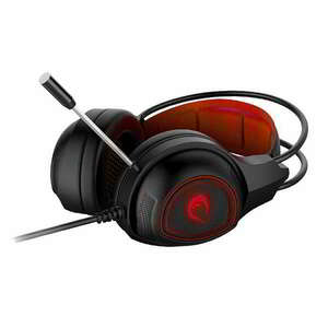 Rampage RM-K23 MISSION Gaming Headset Fekete/Piros kép