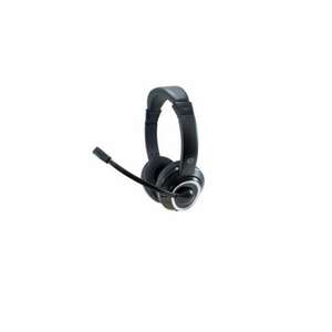 Conceptronic Fejhallgató - POLONA02BA (3.5mm Jack+elosztó, hangerőszabályzó, felhajtható mikrofon, 200 cm kábel, fekete) kép