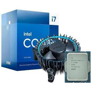 Intel Processzor - Core i7-13700F (2100Mhz 30MBL3 Cache 10nm 65W skt1700 Raptor Lake) BOX No VGA kép