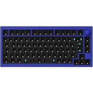 Keychron Q1 Swappable RGB Backlight Knob ISO gaming barebone billentyűzet kék (Q1-F3) kép