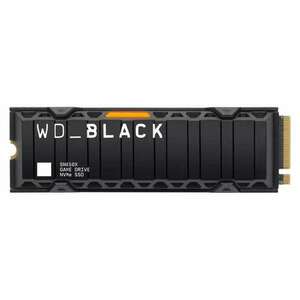 1TB WD Black SN850X M.2 SSD meghajtó hűtőbordával (WDS100T2XHE) kép