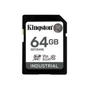 KINGSTON 64GB SDXC Industrial C10 UHS-I kép