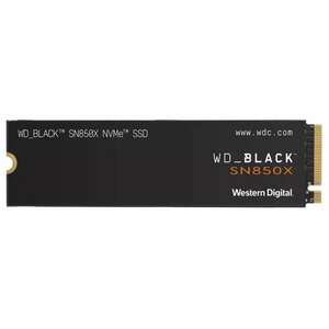 Western Digital 1TB M.2 2280 NVMe SN850X Without Heatsink Black kép