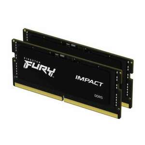 32GB 4800MHz DDR5 notebook RAM Kingston Fury Impact CL38 (2x16GB) (KF548S38IBK2-32) kép