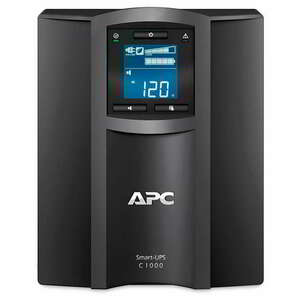 APC C-Series LCD 1000VA / 600W SmartConnect Vonalinteraktív Smart-UPS kép