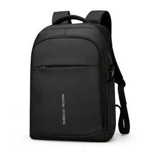Mark Ryden hátizsák kompatibilis 15, 6"-os laptoppal és 9, 7"-es tablettel, lopásgátló zsebbel, 3 fő rekesszel, 20-35 literes kapacitással, USB-porttal, teljesen vízálló, unisex, tágas, kopásálló, fekete kép