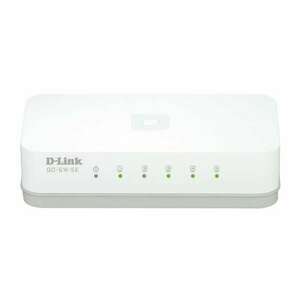 D-Link GO-SW-5E/E hálózati kapcsoló Beállítást nem igénylő (unmanaged) Fast Ethernet (10/100) Fehér kép
