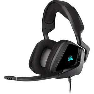 Corsair Gaming Void Elite RGB Carbon 7.1 Surround Sound Premium Gaming Headset fekete kép