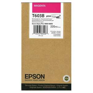 Epson T603B Eredeti Tintapatron Magenta kép