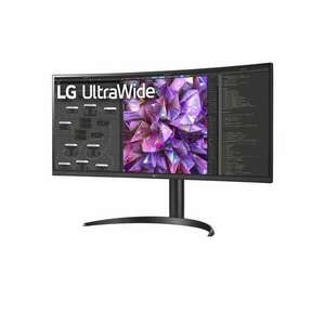 LG 34" 34WQ75C-B Ívelt UltraWide Monitor kép