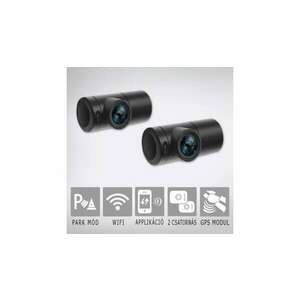 Neoline G-TECH X53 DVR: Professzionális két kamerás autós fedélzeti kamera, telefonnal vezérelhető kép