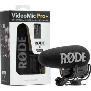 Rode VideoMic Pro+ Kondenzátor mikrofon (698813004980) kép