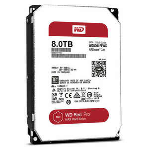 Western Digital 8TB Red Pro SATA3 3.5" NAS HDD kép