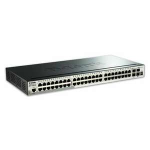 D-Link DGS-1510-52X 48-port SmartPro Gigabit Switch + 4-port SFP+ - Fekete kép