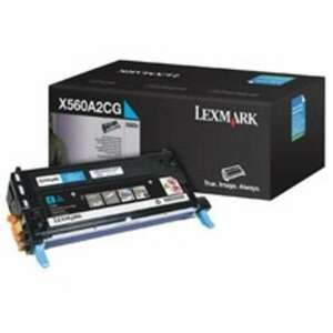 Lexmark X560 lézertoner eredeti Cyan 4K X560A2CG Akció a készlet erejéig! megszűnő kép