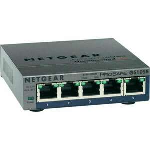 Netgear GS105E-200PES 5 portos switch kép