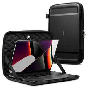 Husa Spigen Rugged Armor Pouch Pro compatibila cu laptop 13/14 inch Black kép