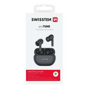 Swissten Pro Tune TWS bluetooth fülhallgató, fekete kép
