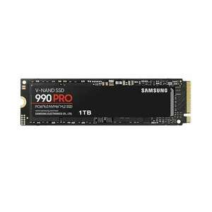 Samsung 990 PRO SSD, 1TB, PCIe Gen 4.0 x4, NVMe, M.2. kép