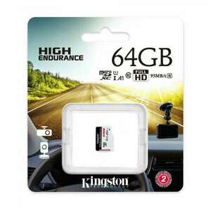 Kingston 64GB Endurance Class 10 UHS-1 microSDXC kép