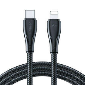 Joyroom USB C - Lightning 20W Surpass Series kábel gyorstöltéshez és adatátvitelhez 3 m fekete (S-CL020A11) kép