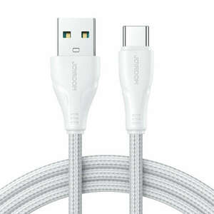 Joyroom USB kábel - USB C 3A Surpass sorozat a gyors töltéshez és adatátvitelhez 3 m fehér (S-UC027A11) kép