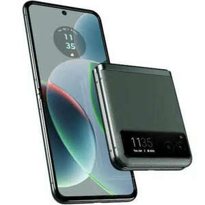 Motorola razr 40 Mobiltelefon, Kártyafüggetlen, Dual SIM, 8GB RAM, 256GB, 5G, Zöld kép